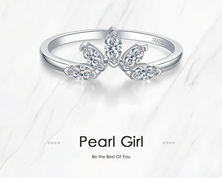 Victoria's Vogue 100% 925 Sterling Silver Rhombus AAA Clear CZ Crown Fashion Gold Color Finger Ring For Women Fine Wedding Jewelry