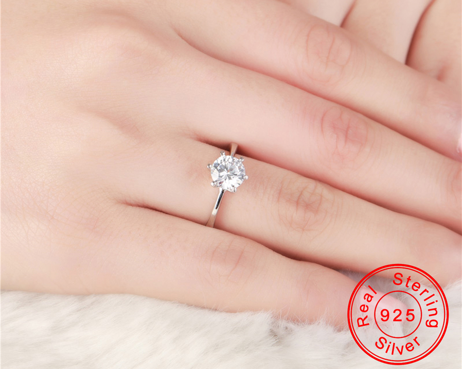 Victoria's Vogue Big Oval Red AAA Zircon Rings For Women Fashion Jewelry Vintage 925 Sterling Silver Wedding Ring