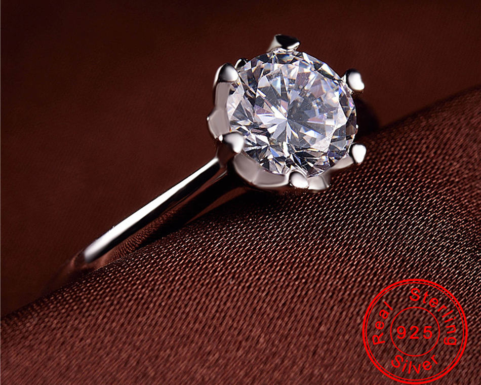 Victoria's Vogue Big Oval Red AAA Zircon Rings For Women Fashion Jewelry Vintage 925 Sterling Silver Wedding Ring