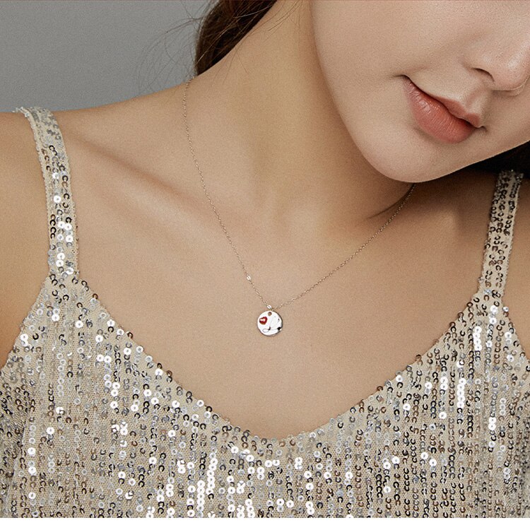 Victoria's Vogue 925 Sterling Silver Pendant Necklace Doctor Stethoscope for Heart Coin Necklaces Health Professional Gift Jewelry SCN426 Victoria's Vogue 925 Sterling Silver Pendant Necklace Doctor Stethoscope for Heart Coin Necklaces Health Professional Gift Jewelry SCN426