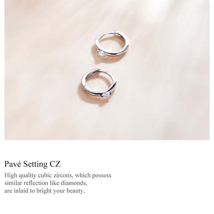 Victoria's Vogue Sunflower Silver Earrings for Women Gold Color 925 Sterling Silver 6mm Small Piercing Jewelry Diasy Flower SCE1057 Colorful Huggie Earrings for Women 6 Colors available 925 Sterling S