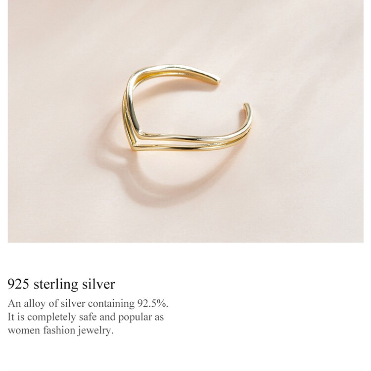 Victoria's Vogue Gold Vintage Double Square Crown Victoria Ring 925 Sterling Silver Adjustable Finger Ring for Women Simple Jewelry SCR713 Victoria's Vogue Gold Vintage Double Square Crown Victoria Ring 925 Sterling Silver Adjustable Finger Ring for Women Simple Jewelry SCR713