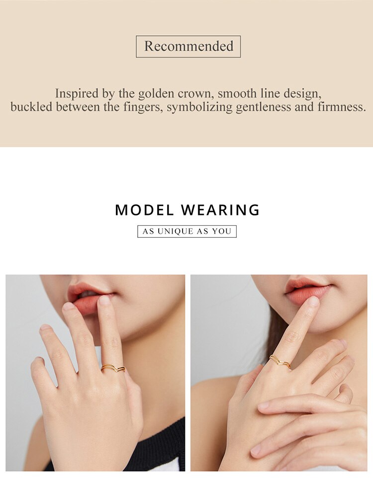 Victoria's Vogue Gold Vintage Double Square Crown Victoria Ring 925 Sterling Silver Adjustable Finger Ring for Women Simple Jewelry SCR713 Victoria's Vogue Gold Vintage Double Square Crown Victoria Ring 925 Sterling Silver Adjustable Finger Ring for Women Simple Jewelry SCR713