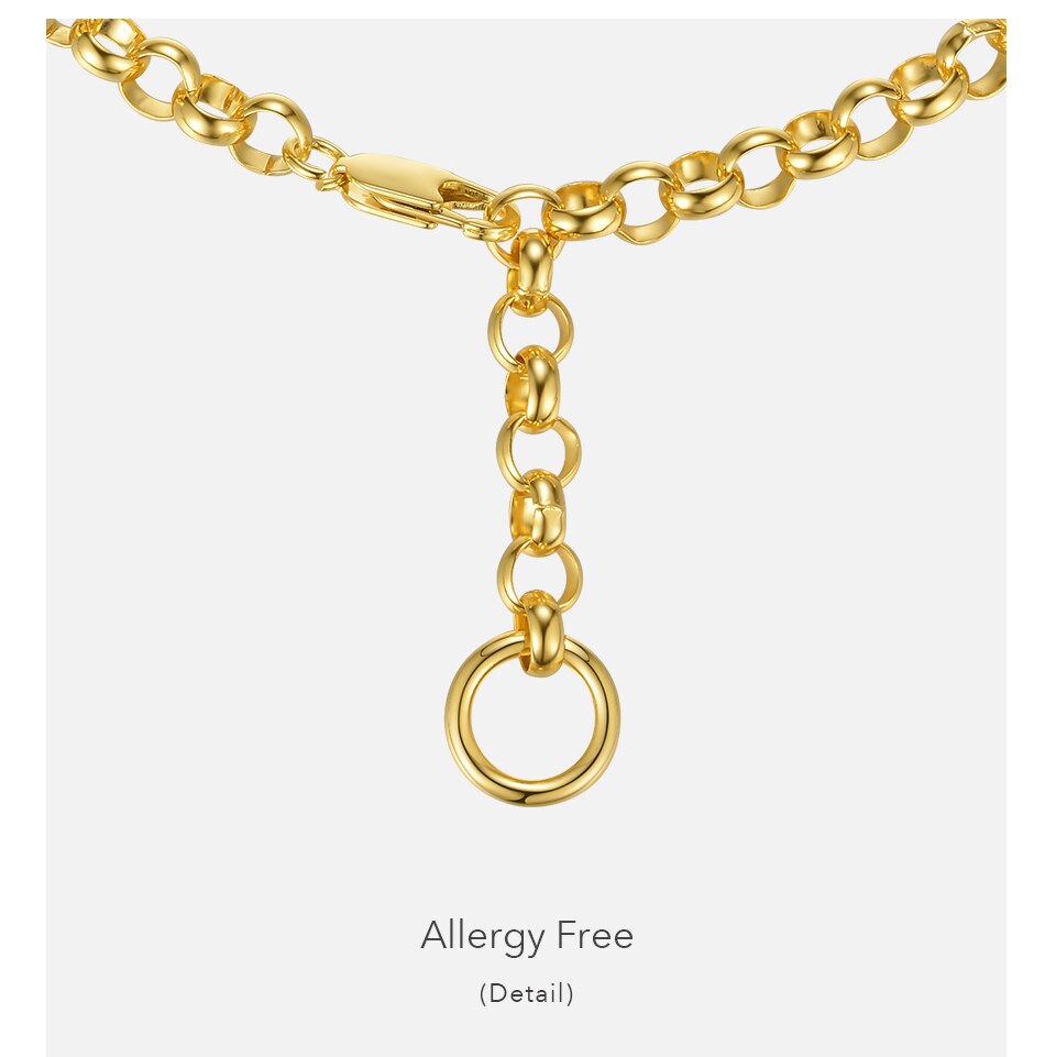 Victoria's Vogue Bunch Circle Chain Choker Necklace Women Cute Gold Color Stainless Steel Pendant Necklaces 2020 Fashion Jewelry