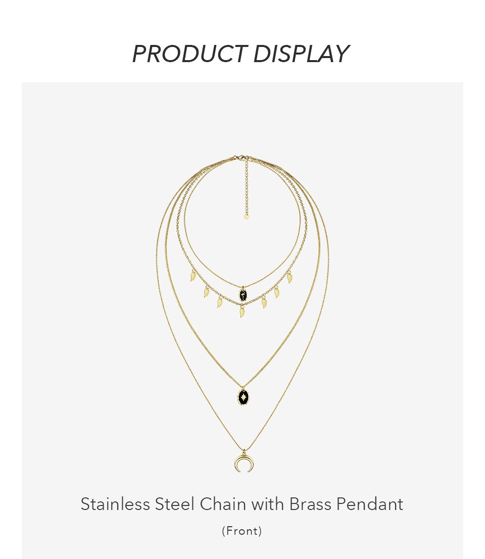 Victoria's Vogue Multi Layer Chain Necklace For Women Holiday Vintage Gold Color Long Bohemian Choker Necklaces Jewelry Gifts Victoria's Vogue Multi Layer Chain Necklace For Women Holiday Vintage Gold Color Long Bohemian Choker Necklaces Jewelry Gifts