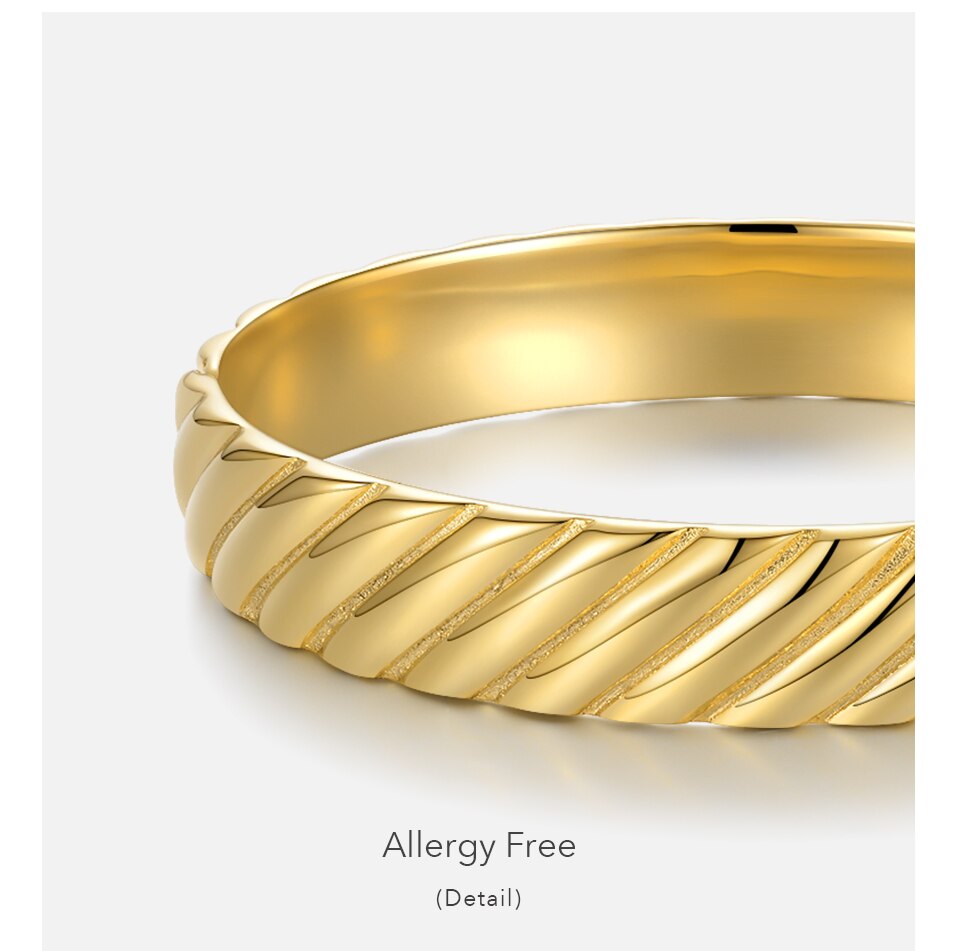 Victoria's Vogue Royal Striped Bracelet For Women Gold Color Bangles 2021 Stainless Steel Fashion Jewelry Friends Gifts Pulseras