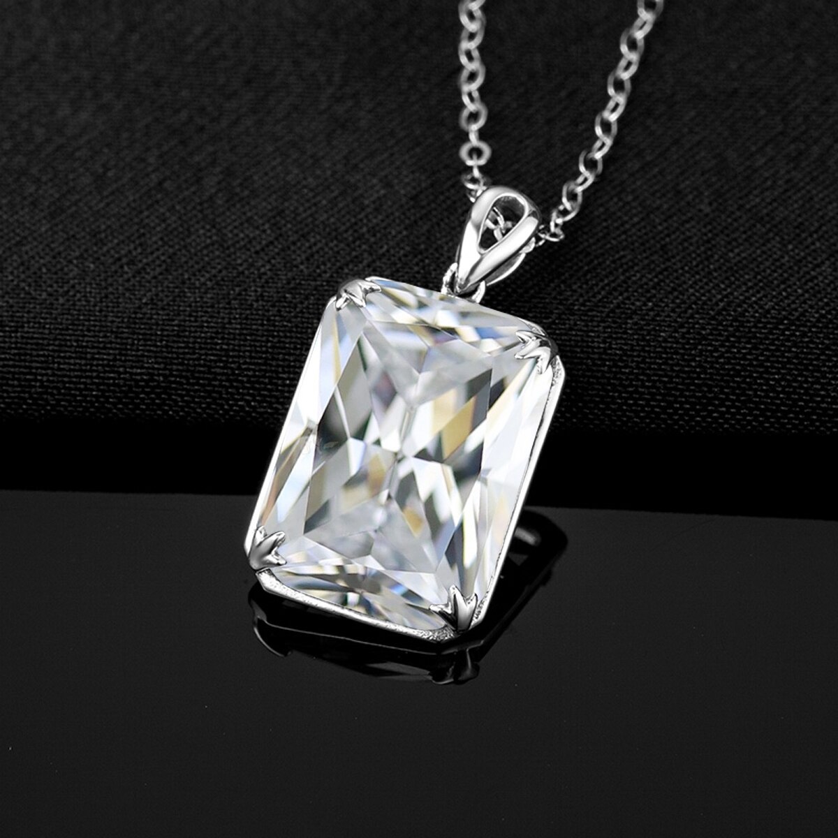 Victoria's Vogue Silver Pendant For Women Real 925 Sterling Silver Charming Diamond Necklace Pendants Cute Gift