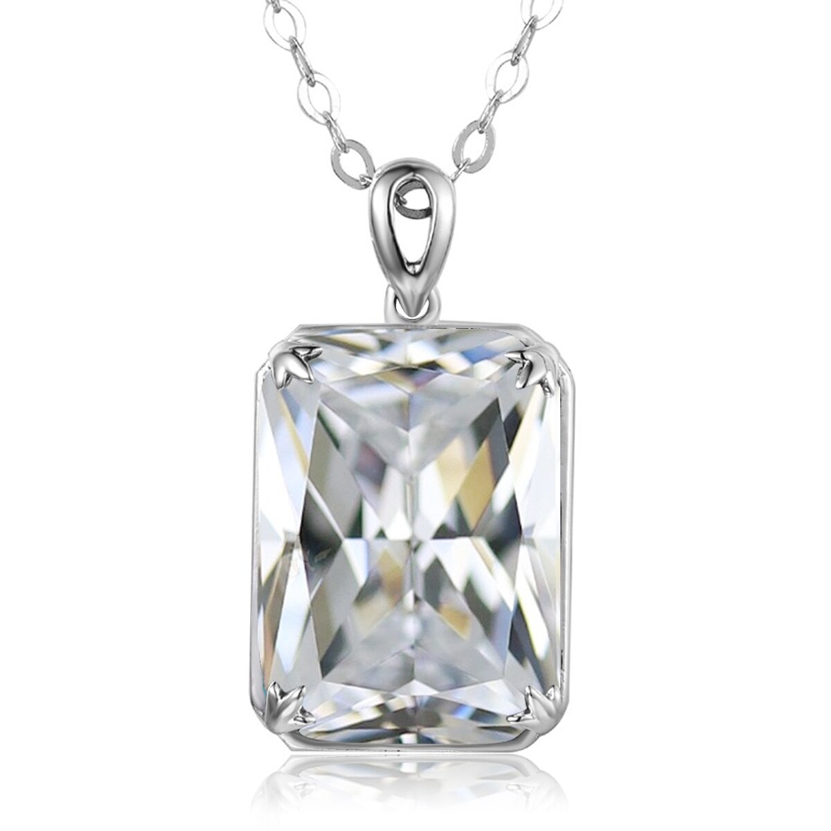 Victoria's Vogue Silver Pendant For Women Real 925 Sterling Silver Charming Diamond Necklace Pendants Cute Gift