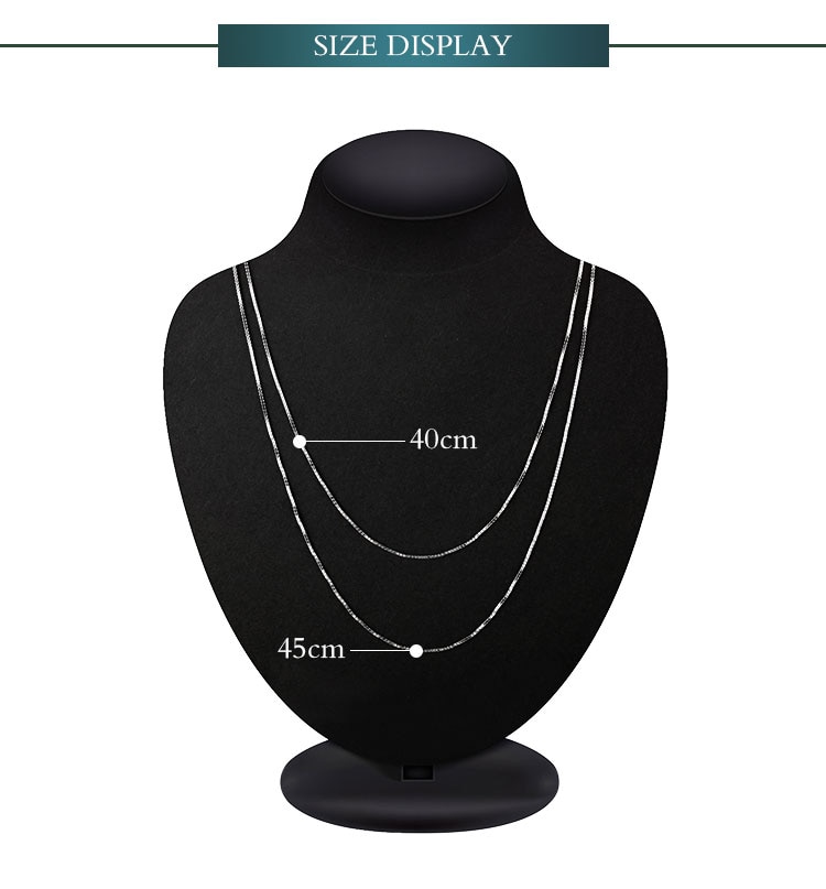 JewelryPalace 100% Genuine 925 Sterling Silver Necklace Ingot Twisted Trace Belcher Snake Bar Singapore Box Chain Necklace Women JewelryPalace 100% Genuine 925 Sterling Silver Necklace Ingot Twisted Trace Belcher Snake Bar Singapore Box Chain Necklace Women