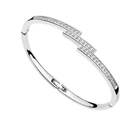 Victoria's Vogue rhinestones Golden color Cuff Bangles bracelets fahsion jewelry dropshipping queen charms women girl hot gift golden Victoria's Vogue rhinestones Golden color Cuff Bangles bracelets fahsion jewelry dropshipping queen charms women girl hot gift golden