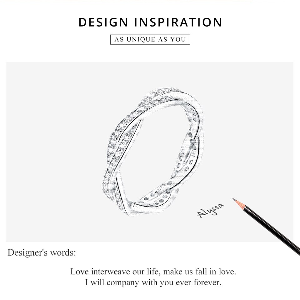 Victoria's Vogue Trendy Classic Silver Ring Minimalist Simple Love Forever Heart Circle Ring Female Fine Jewelry Original Design
