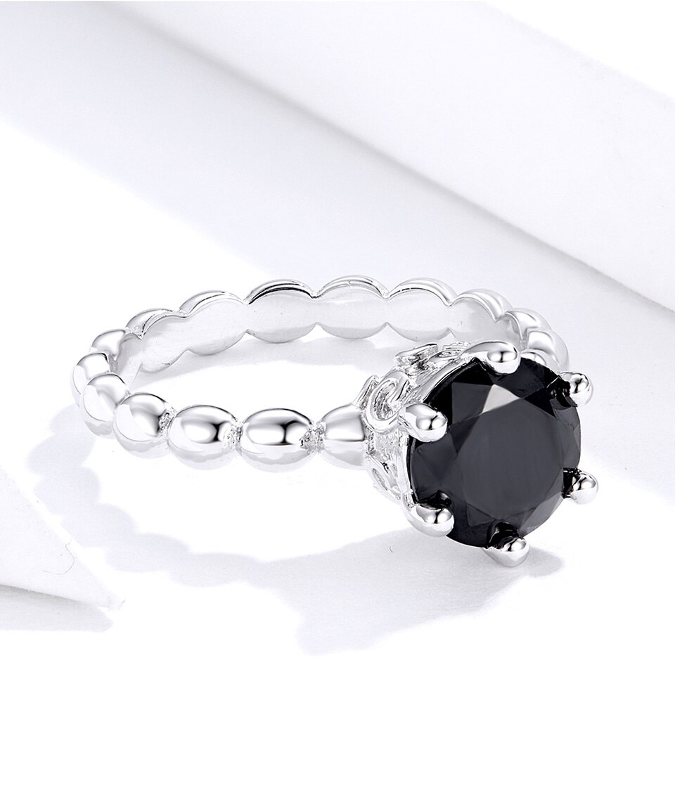 Victoria's Vogue Trendy Classic Silver Ring Minimalist Simple Love Forever Heart Circle Ring Female Fine Jewelry Original Design