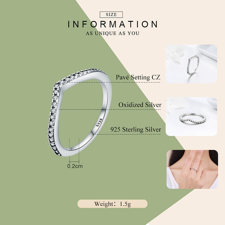 Victoria's Vogue 100% 925 Sterling Silver Water Droplet Clear CZ Finger Rings for Women Wedding Engagement Jewelry Girlfriend Gift Victoria's Vogue 100% 925 Sterling Silver Water Droplet Clear CZ Finger Rings for Women Wedding Engagement Jewelry Girlfriend Gift