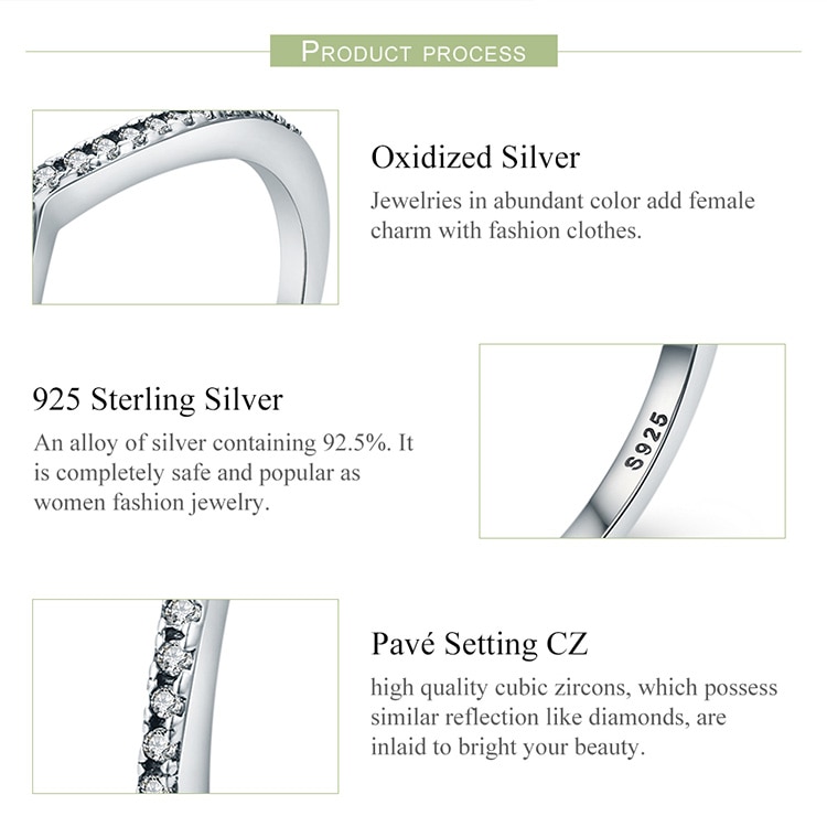 Victoria's Vogue 100% 925 Sterling Silver Water Droplet Clear CZ Finger Rings for Women Wedding Engagement Jewelry Girlfriend Gift Victoria's Vogue 100% 925 Sterling Silver Water Droplet Clear CZ Finger Rings for Women Wedding Engagement Jewelry Girlfriend Gift