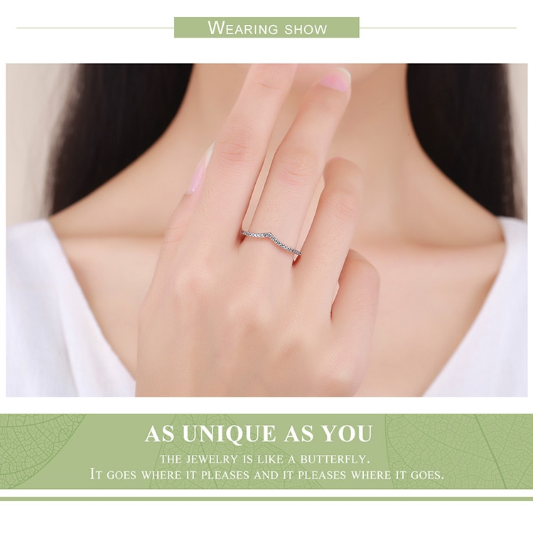 Victoria's Vogue 100% 925 Sterling Silver Water Droplet Clear CZ Finger Rings for Women Wedding Engagement Jewelry Girlfriend Gift Victoria's Vogue 100% 925 Sterling Silver Water Droplet Clear CZ Finger Rings for Women Wedding Engagement Jewelry Girlfriend Gift