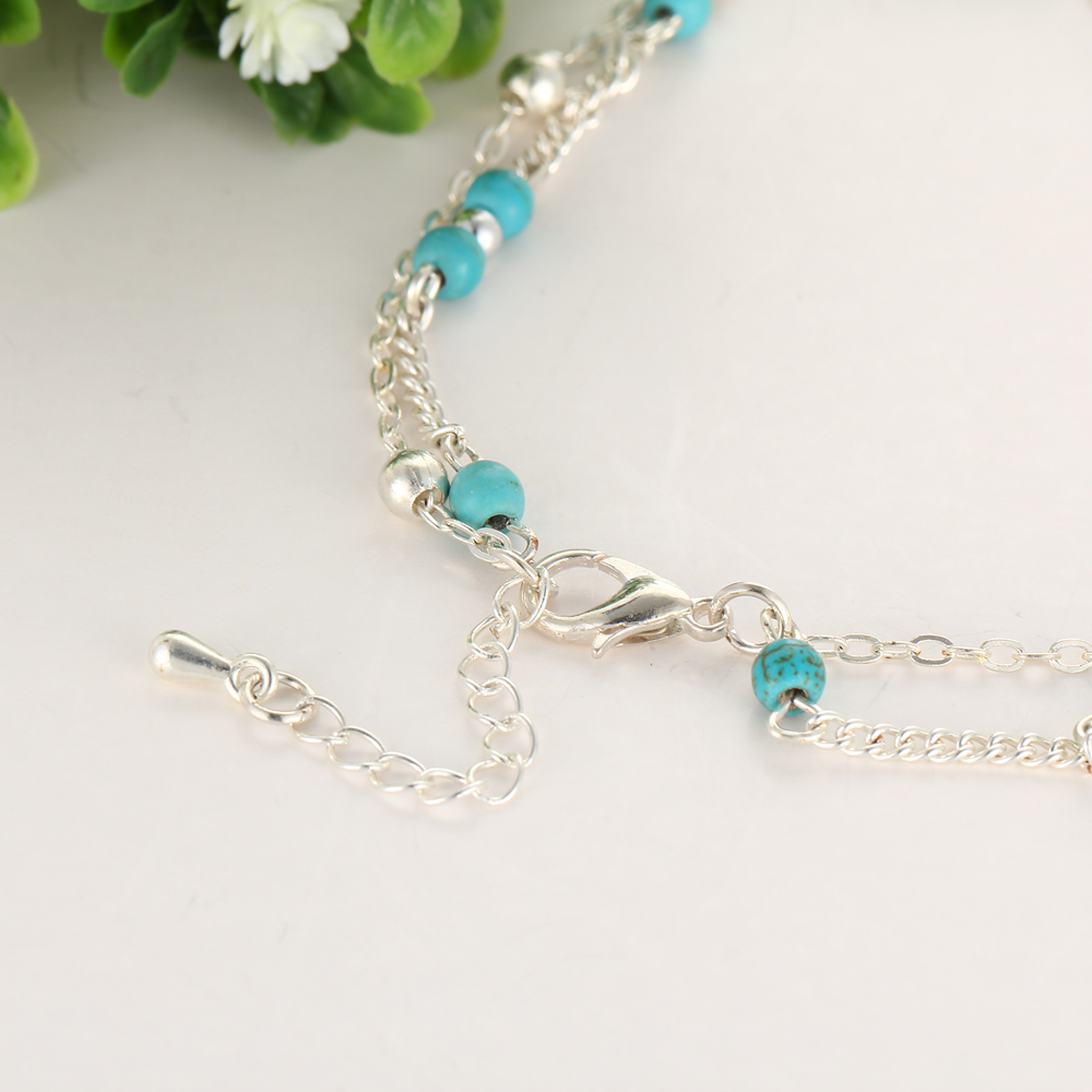 Victoria's Vogue Multiple Vintage Anklets For Women Bohemian Ankle Bracelet 2019 Cheville Barefoot Sandals Pulseras Tobilleras Foot Jewelry