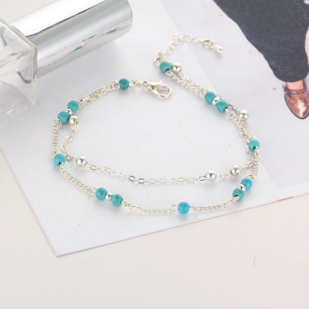 Victoria's Vogue Multiple Vintage Anklets For Women Bohemian Ankle Bracelet 2019 Cheville Barefoot Sandals Pulseras Tobilleras Foot Jewelry