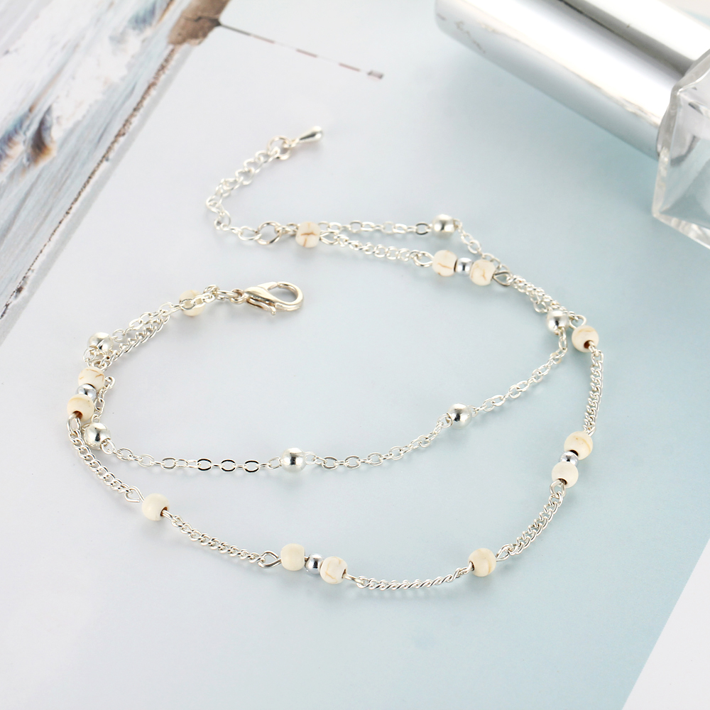 Victoria's Vogue Multiple Vintage Anklets For Women Bohemian Ankle Bracelet 2019 Cheville Barefoot Sandals Pulseras Tobilleras Foot Jewelry