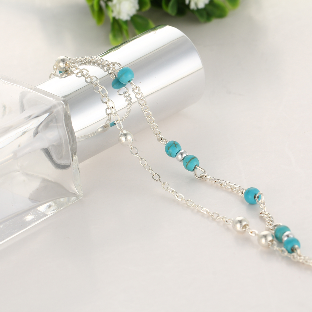 Victoria's Vogue Multiple Vintage Anklets For Women Bohemian Ankle Bracelet 2019 Cheville Barefoot Sandals Pulseras Tobilleras Foot Jewelry