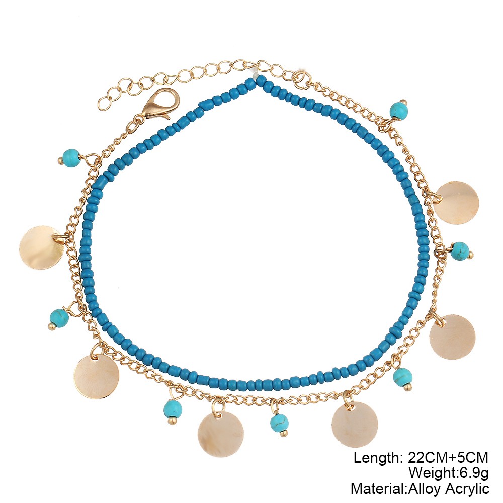 Victoria's Vogue Multiple Vintage Anklets For Women Bohemian Ankle Bracelet 2019 Cheville Barefoot Sandals Pulseras Tobilleras Foot Jewelry