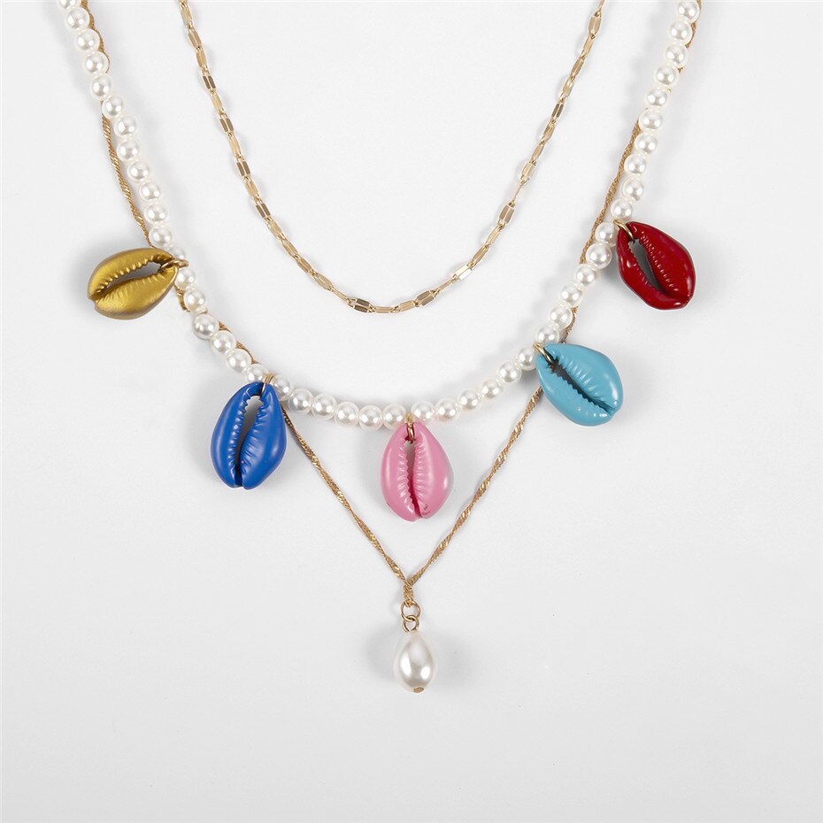 Victoria's Vogue Punk Multi Layered Pearl Choker Necklace Collar Statement Virgin Mary Coin Crystal Pendant Necklace Women Jewelry Victoria's Vogue Punk Multi Layered Pearl Choker Necklace Collar Statement Virgin Mary Coin Crystal Pendant Necklace Women Jewelry