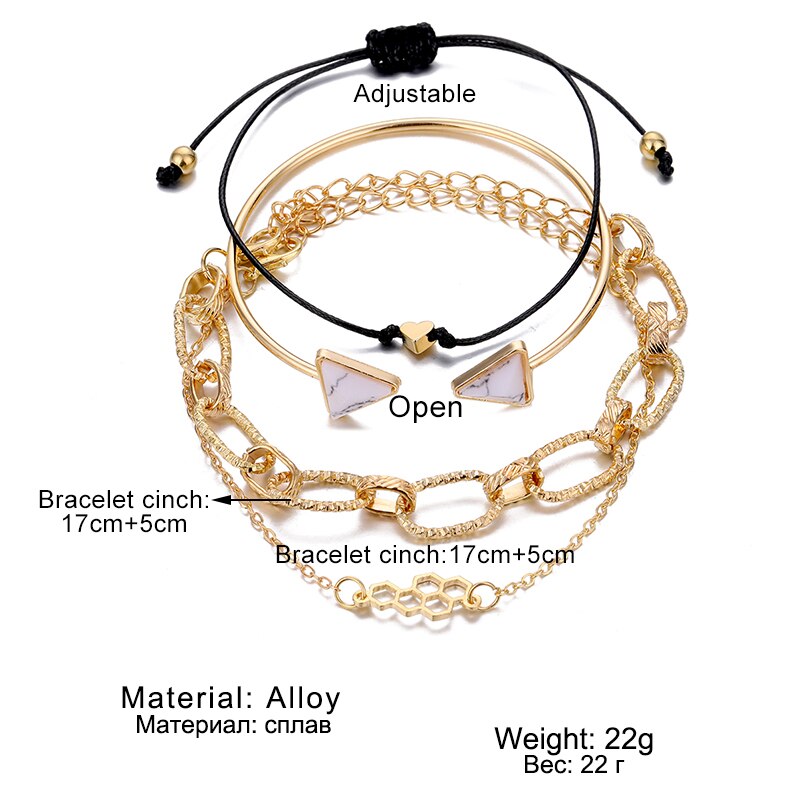 Victoria's Vogue Men Chain Bracelet Curb Cuban Link Chain Bangle for Male Women Hiphop Trendy Wrist Jewelry Gift