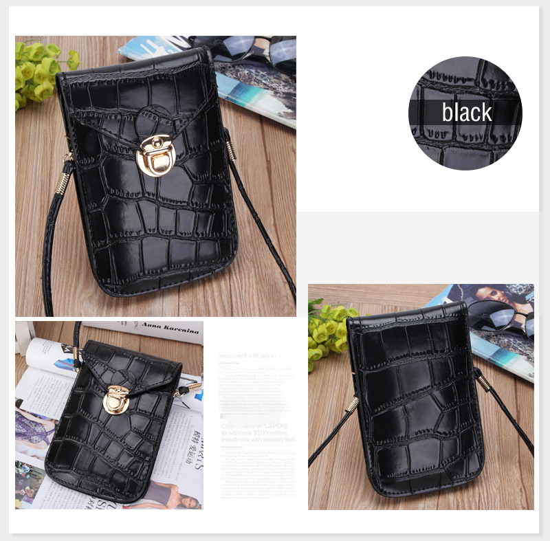 Victoria's Vogue Silver Mobile Phone Mini Bags Small Clutches Shoulder Bag Crocodile Leather Women Handbag Black Clutch Purse Handbag Flap Black Victoria's Vogue Silver Mobile Phone Mini Bags Small Clutches Shoulder Bag Crocodile Leather Women Handbag Black Clutch Purse Handbag Flap Black