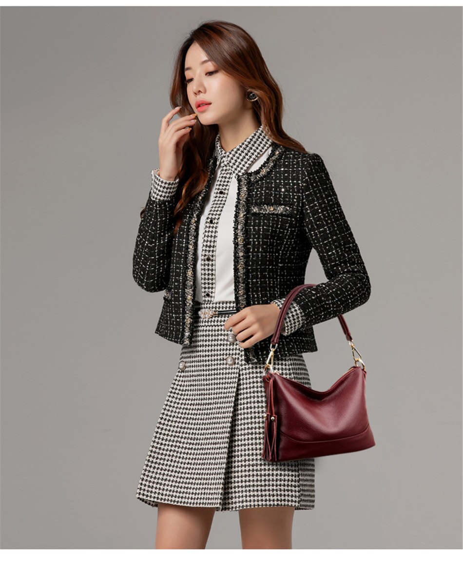 Victoria's Vogue Crossbody Bags For Women Leather Shoulder Bag Designer Brand Luxury Women Bag 2021 Messenger Handbag Small Black Bag sac a mainHigh Quality Leather Crossbody Bags for Women 2021 New L