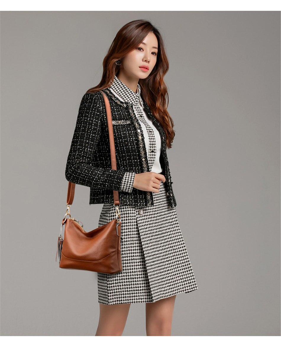 Victoria's Vogue Crossbody Bags For Women Leather Shoulder Bag Designer Brand Luxury Women Bag 2021 Messenger Handbag Small Black Bag sac a mainHigh Quality Leather Crossbody Bags for Women 2021 New L