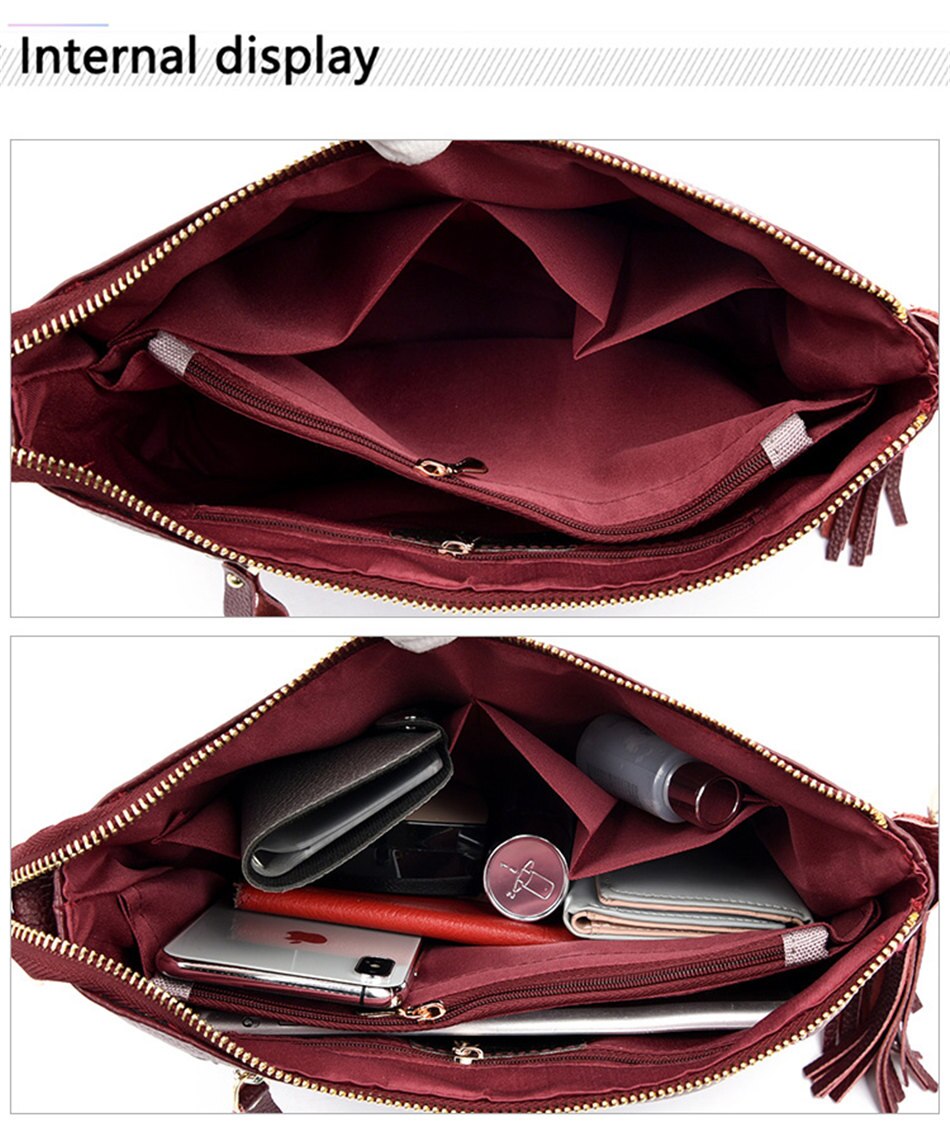 Victoria's Vogue Crossbody Bags For Women Leather Shoulder Bag Designer Brand Luxury Women Bag 2021 Messenger Handbag Small Black Bag sac a mainHigh Quality Leather Crossbody Bags for Women 2021 New L