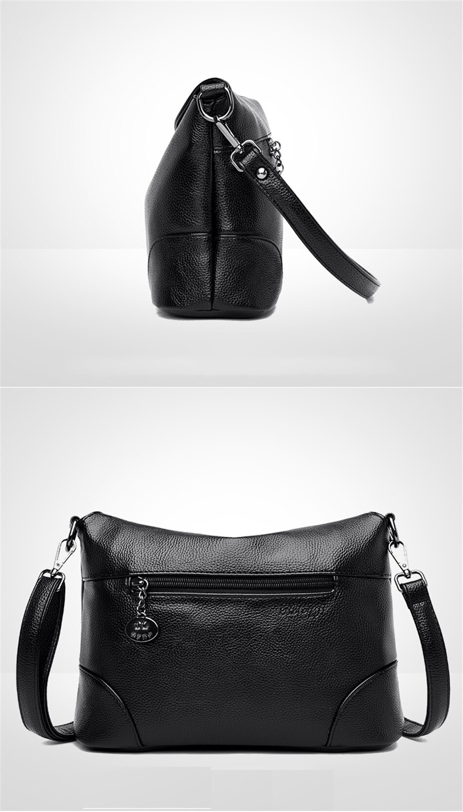 Victoria's Vogue Crossbody Bags For Women Leather Shoulder Bag Designer Brand Luxury Women Bag 2021 Messenger Handbag Small Black Bag sac a main Soft Leather Crossbody Bags for Women 2020 Luxury Handb