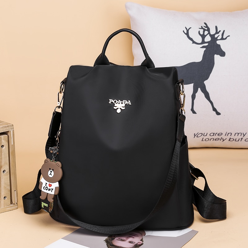 Victoria's Vogue Crossbody Bags For Women Leather Shoulder Bag Designer Brand Luxury Women Bag 2021 Messenger Handbag Small Black Bag sac a main Fashion Backpack Women Oxford Cloth Shoulder Bags Schoo