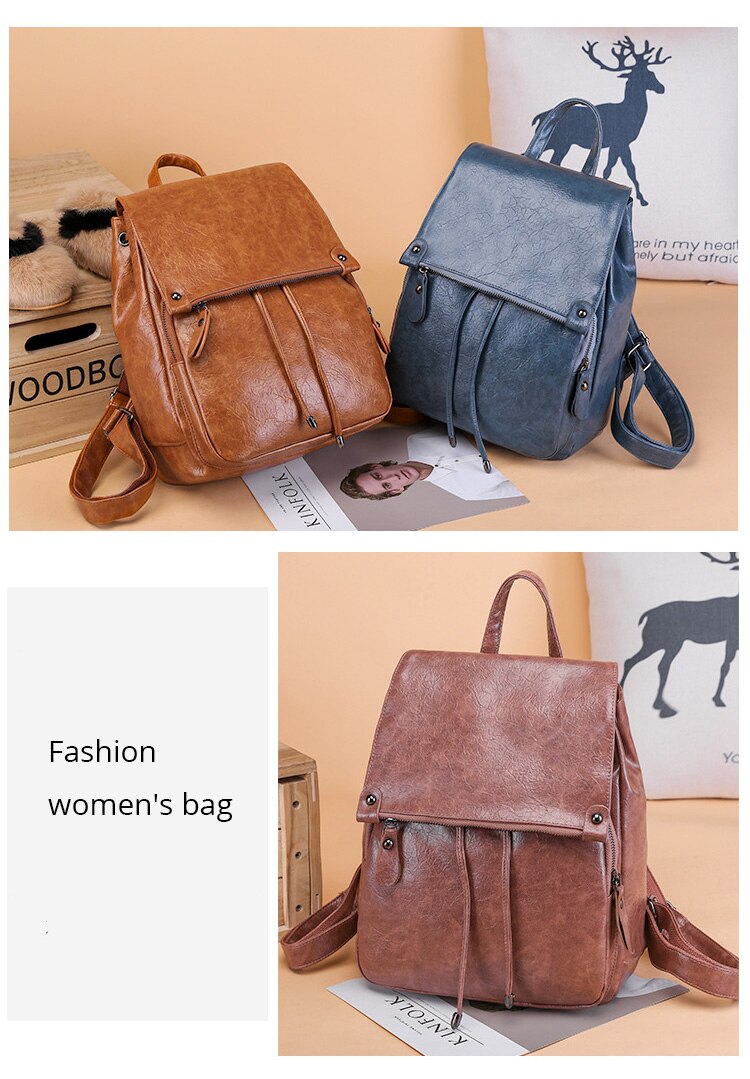 Victoria's Vogue Crossbody Bags For Women Leather Shoulder Bag Designer Brand Luxury Women Bag 2021 Messenger Handbag Small Black Bag sac a main Women Backpack Fashion Preppy Style School Backpack PU