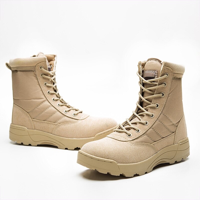 Victoria's Vogue New Outdoor Us Military Leather Combat Boots for Men Combat Bot Infantry Tactical Boots Askeri Bot Army Bots Army Shoes