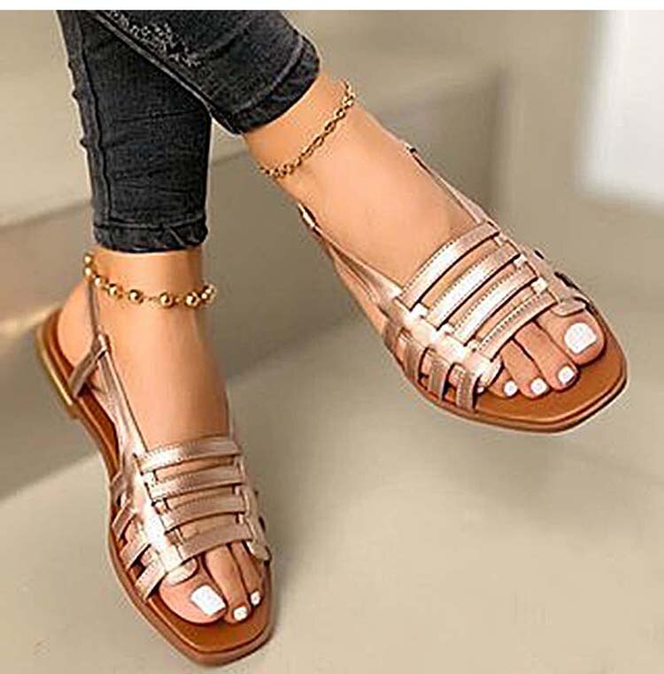 Victoria's Vogue Women'S Sandals 2021 Summer Shoes Ladies Foam Woman Platform Sandals Slip On Beach Sandal For Woman Flat With Big Size