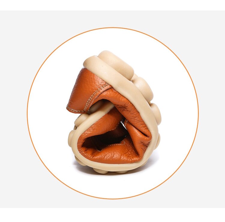 Victoria's Vogue Genuine Leather Summer Women Flats Shoes 2021 Casual Shoes Breathable Ladies Loafers party Platform Women's Footwear