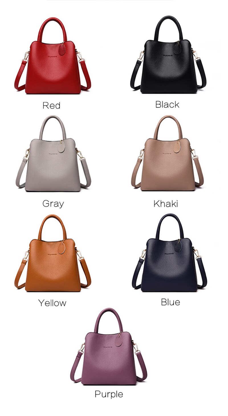 Victoria's Vogue Luxury Handbags Women Bags Designer High Quality  Leather Handbags Casual Tote Bag Ladies Shoulder Messenger Bags sac a main