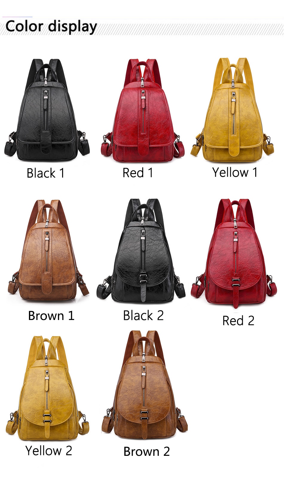 Victoria's Vogue 2021 New Women Backpack High Quality Oil Wax Leather Backpack Chest Bag Fashion Travel Backpack Daily Bag Backbag Mochila Sac
