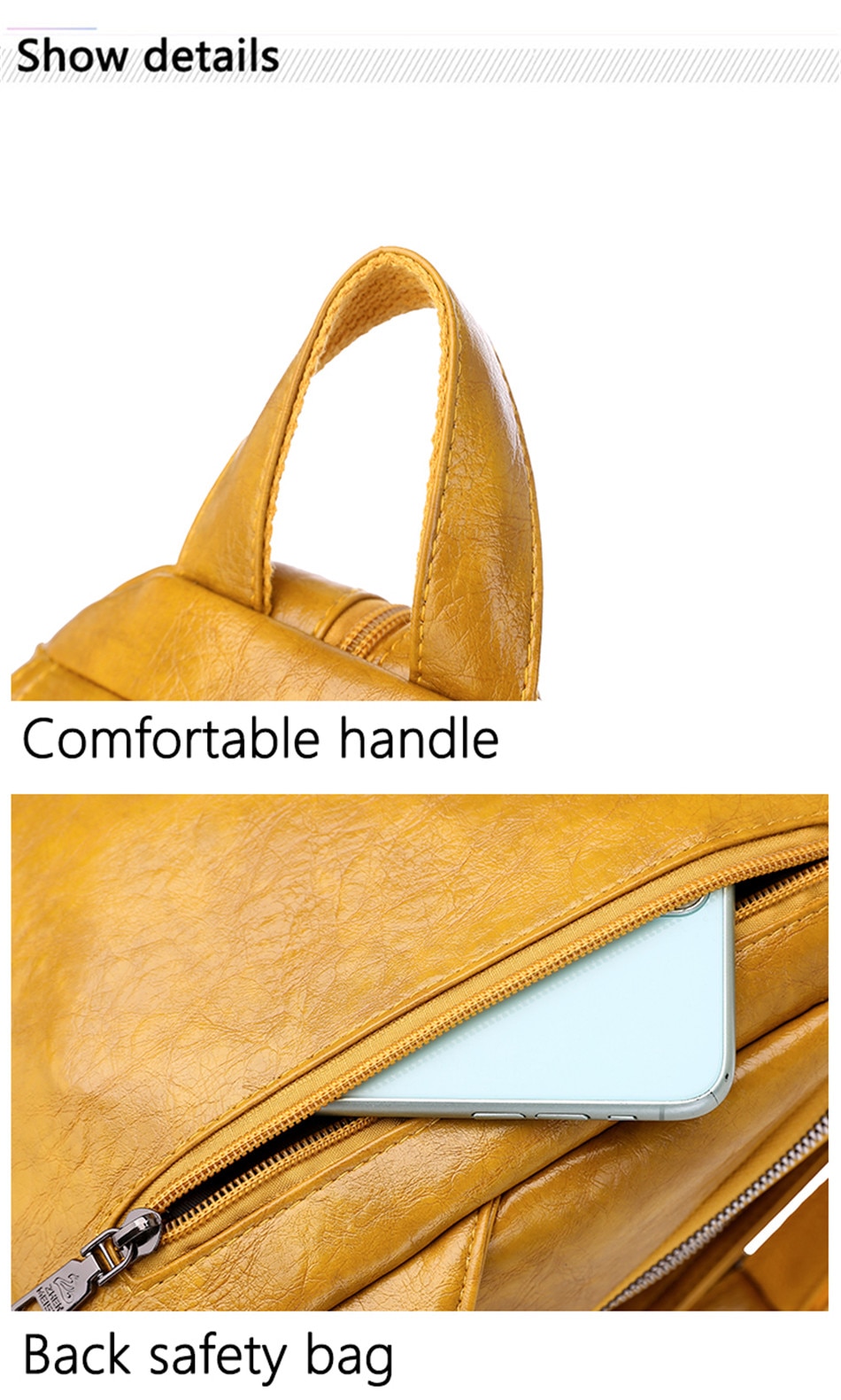 Victoria's Vogue 2021 New Women Backpack High Quality Oil Wax Leather Backpack Chest Bag Fashion Travel Backpack Daily Bag Backbag Mochila Sac