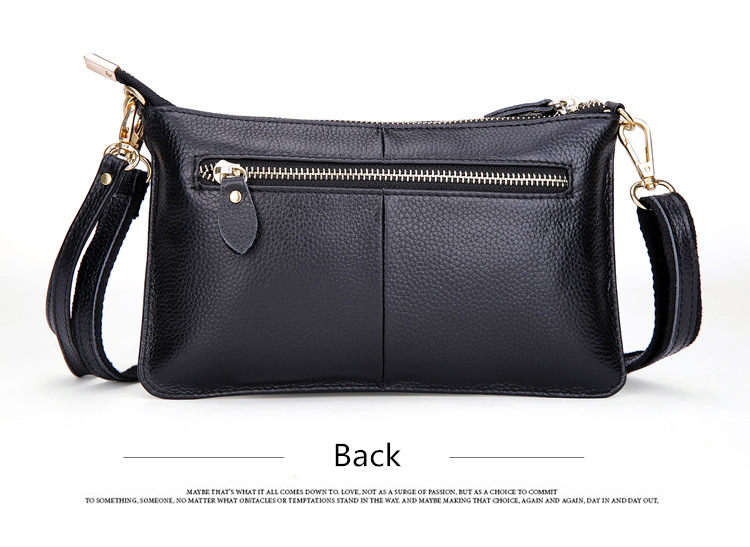 Victoria's Vogue Women Genuine Leather Day Clutches Candy Color Bags Women's Fashion Crossbody Bags Small Clutch Bags