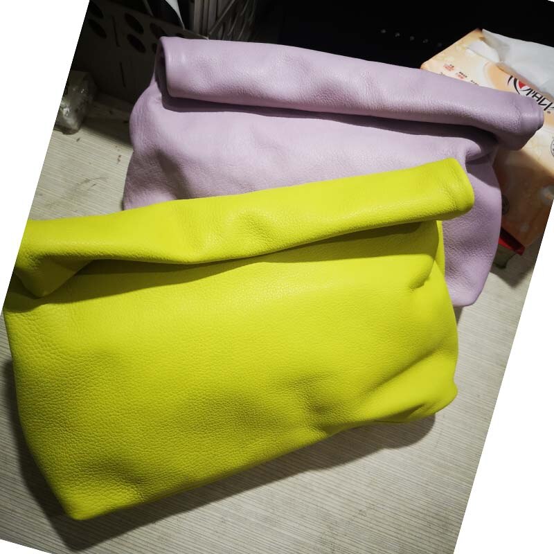 Victoria's Vogue New Euro Design Crimping Handbags Hot Office Mobile Phone Pockets Women's Handbag High Quality Portable Genuine Leather Handbags