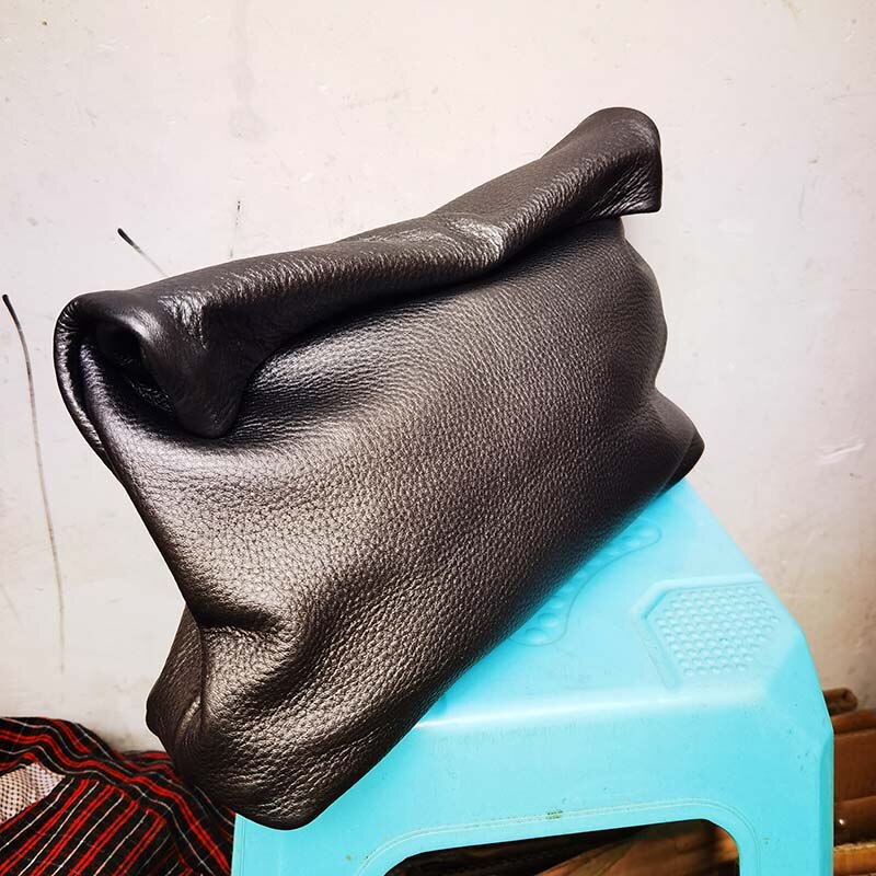 Victoria's Vogue New Euro Design Crimping Handbags Hot Office Mobile Phone Pockets Women's Handbag High Quality Portable Genuine Leather Handbags