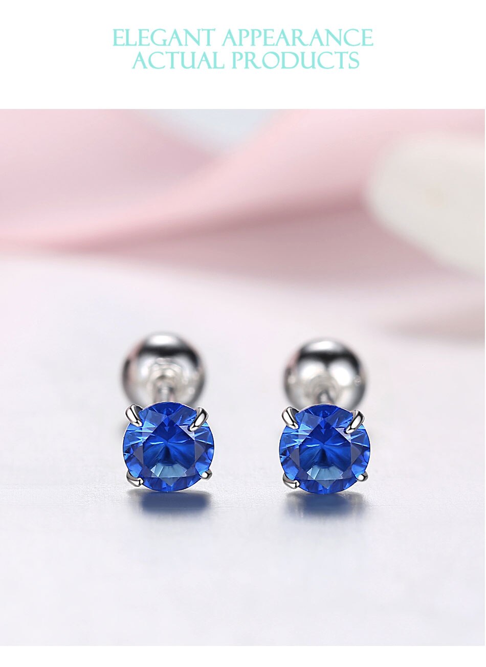 Victoriasvogue 925 Sterling Silver Simple Stud Earrings Crystal Cubic Zirconia Round Ball Geometric Earrings Women Wedding Jewelry Victoriasvogue 925 Sterling Silver Simple Stud Earrings Crystal Cubic Zirconia Round Ball Geometric Earrings Women Wedding Jewelry