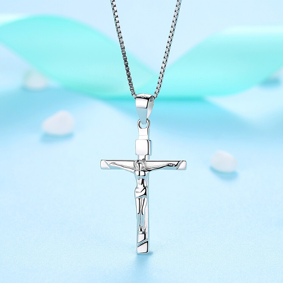 Victoriasvogue Authentic 100% 925 Sterling Silver Austrian Crystal Cross Necklaces Pendant Jewelry Fashion Women Statement Necklace 2019 Victoriasvogue Authentic 100% 925 Sterling Silver Austrian Crystal Cross Necklaces Pendant Jewelry Fashion Women Statement Necklace 2019
