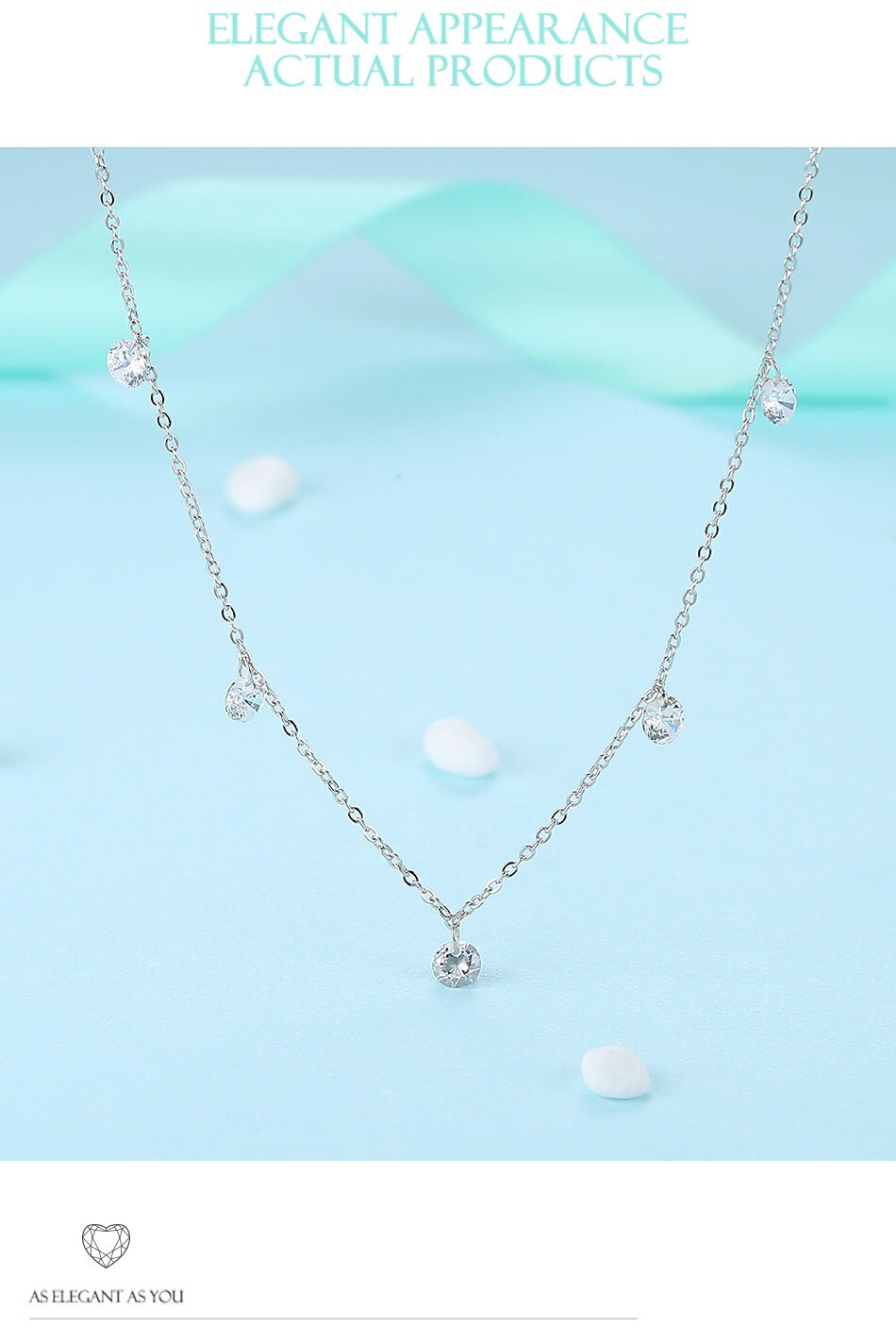 Victoriasvogue Real 100% 925 Silver Choker Rhinestone star pendant Necklace Crystal Women Chain Sterling Silver Fine Jewelry Gift