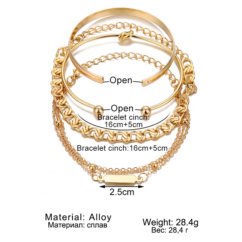victoriasvogue Vintage Chain Bracelet For Women Men Korean Female Bangles Bracelet 2021 Charms Fashion Jewelry Gift