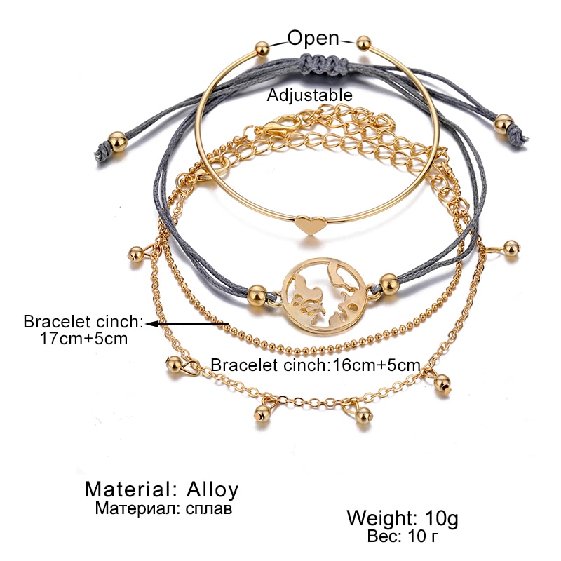 victoriasvogue Vintage Chain Bracelet For Women Men Korean Female Bangles Bracelet 2021 Charms Fashion Jewelry Gift