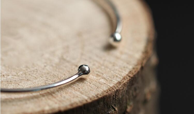 Victoria's Vogue New Classic Beautiful 925 Sterling Silver Jewelry Fashion Bangles Small Fresh Daisy Sun Flower Female Gift Bracelet