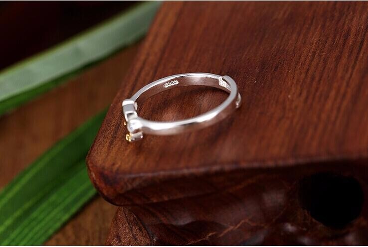 Victoria's Vogue Exquisite 925 Sterling Silver Jewelry Temperament Beautiful Crown Crystal Korean Opening Popular Rings Victoria's Vogue Exquisite 925 Sterling Silver Jewelry Temperament Beautiful Crown Crystal Korean Opening Popular Rings