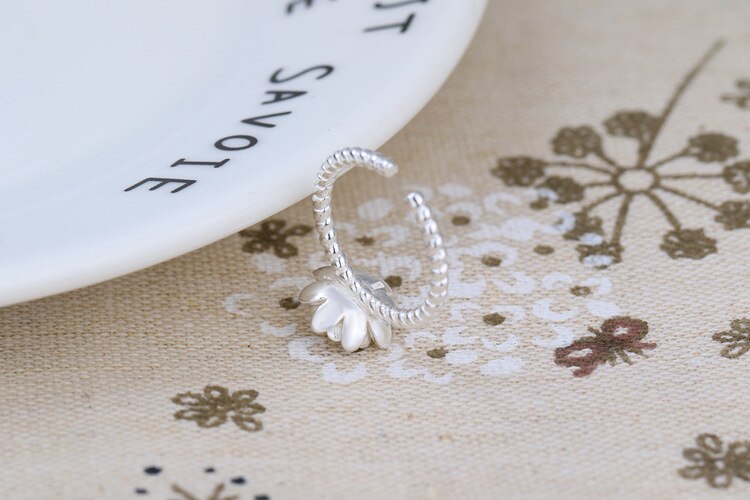 Victoria's Vogue New Arrival Handmade Lotus 925 Sterling Silver Jewelry Exquisite Fashion Flowers Popular Opening Rings Victoria's Vogue New Arrival Handmade Lotus 925 Sterling Silver Jewelry Exquisite Fashion Flowers Popular Opening Rings